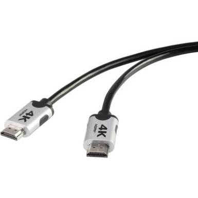 Pr&eacute;mium HDMI 4k/Ultra-HD Csatlakoz&oacute;k&aacute;bel[1x HDMI dug&oacute; - 1x HDMI dug&oacute;]2 mFeketeSpeaKa Professional