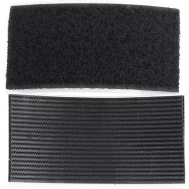 Ragasztható tépőzár, fali szerszámtároló, 1 pár 500 mm x 50 mm fekete színű Tru Components 730-330-2 Ragasztható tépőzár, fali szerszámtároló, 1 pár 500 mm x 50 mm fekete színű Tru Components 730-330-2