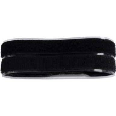 T&eacute;pőz&aacute;ras szalag, t&eacute;pőz&aacute;ras k&ouml;t&ouml;ző, ragaszthat&oacute; 1000 mm x 20 mm Fekete TRU COmPONENTS 909-330-Bag