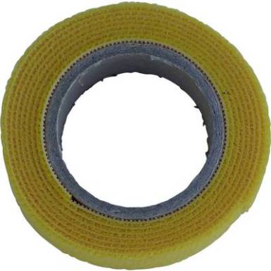 T&eacute;pőz&aacute;ras k&aacute;belk&ouml;t&ouml;ző, t&eacute;pőz&aacute;ras szalag 1000 mm x 20 mm S&aacute;rga TRU COmPONENTS 910-750-Bag