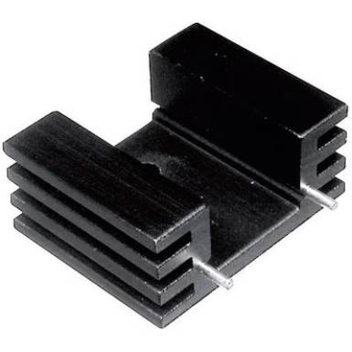 Hűtőborda 12,5 K/W 25 x 32 x 20 mm TO-220, Tru Components TC-V5229W-203 Hűtőborda 12,5 K/W 25 x 32 x 20 mm TO-220, Tru Components TC-V5229W-203