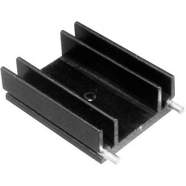 Hűtőborda 8,5 K/W 37,5 x 29 x 12 mm TO-220, Tru Components TC-V6560X-203 Hűtőborda 8,5 K/W 37,5 x 29 x 12 mm TO-220, Tru Components TC-V6560X-203