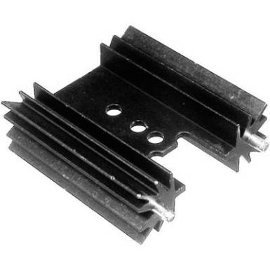 Hűtőborda 14 K/W 25,4 x 35 x 12,7 mm TO-220, TOP-3, SOT-32, Tru Components TC-V7477W-203 Hűtőborda 14 K/W 25,4 x 35 x 12,7 mm TO-220, TOP-3, SOT-32, Tru Components TC-V7477W-203