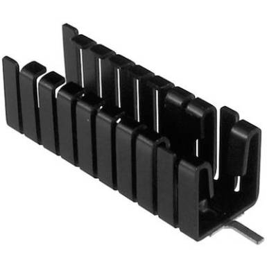 Hűtőborda 16 K/W 38,1 x 12,8 x 12,7 mm TO-220, Tru Components TC-V8508D-203 Hűtőborda 16 K/W 38,1 x 12,8 x 12,7 mm TO-220, Tru Components TC-V8508D-203