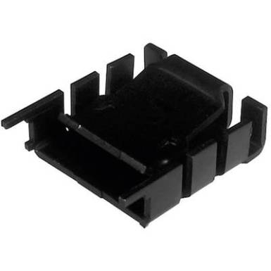 Hűtőborda 18 K/W 25,4 x 25 x 8,5 mm TO-220, Tru Components TC-V8510B-203 Hűtőborda 18 K/W 25,4 x 25 x 8,5 mm TO-220, Tru Components TC-V8510B-203
