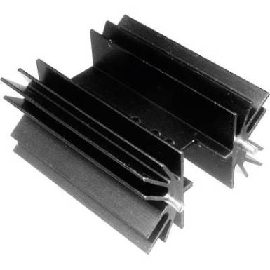 Hűtőborda 4 K/W 50,8 x 41,6 x 25 mm TO-220 TOP-3 SOT-32, Tru Components TC-V8511Y-203 Hűtőborda 4 K/W 50,8 x 41,6 x 25 mm TO-220 TOP-3 SOT-32, Tru Components TC-V8511Y-203