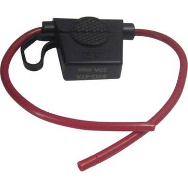 Autós, késes biztosítéktartó, lapos biztosíték 30 A 32 V/DC TRU COMPONENTS TC-Wire 12AWG R3-47A Autós, késes biztosítéktartó, lapos biztosíték 30 A 32 V/DC TRU COMPONENTS TC-Wire 12AWG R3-47A