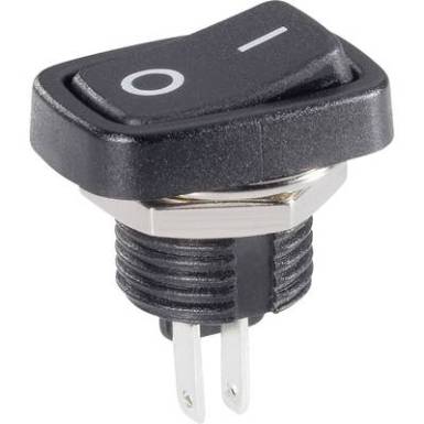 Billenőkapcsoló R13-213A-03 fekete, Tru Componets Billenőkapcsoló R13-213A-03 fekete, Tru Componets