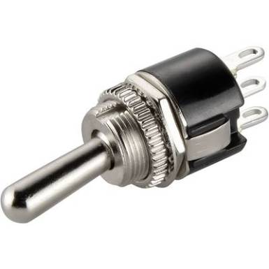 Karos billenőkapcsoló 250 V/AC 3 A 1 x BE/BE TRU COMPONENTS TC-R13-37C-05 Reteszelő Karos billenőkapcsoló 250 V/AC 3 A 1 x BE/BE TRU COMPONENTS TC-R13-37C-05 Reteszelő