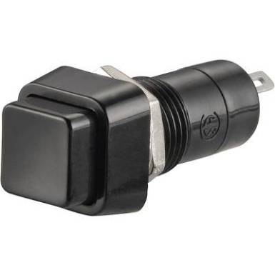 Nyomógomb 250 V/AC 1.5 A 1 x KI/(BE) TRU COMPONENTS TC-R13-23A-05BK Nyomó Nyomógomb 250 V/AC 1.5 A 1 x KI/(BE) TRU COMPONENTS TC-R13-23A-05BK Nyomó