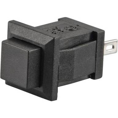 Nyomógomb 250 V/AC 0.5 A 1 x KI/(BE) TRU COMPONENTS TC-R13-57A-05BK Nyomó Nyomógomb 250 V/AC 0.5 A 1 x KI/(BE) TRU COMPONENTS TC-R13-57A-05BK Nyomó