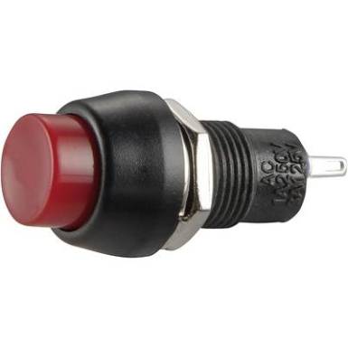 Kapcsoló 250 V/AC 1 A 1 x KI/BE TRU COMPONENTS TC-R13-84B-05BK Reteszelő Kapcsoló 250 V/AC 1 A 1 x KI/BE TRU COMPONENTS TC-R13-84B-05BK Reteszelő