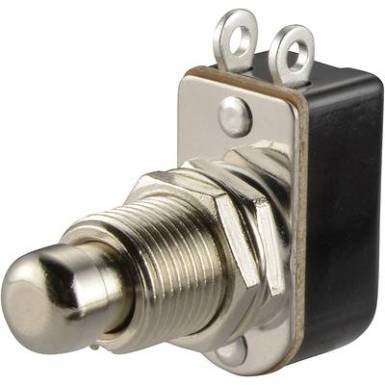 Nyomógomb 250 V/AC 3 A 1 x KI/(BE) TRU COMPONENTS TC-R13-85A-05 Nyomó Nyomógomb 250 V/AC 3 A 1 x KI/(BE) TRU COMPONENTS TC-R13-85A-05 Nyomó
