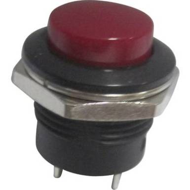 Nyomógomb 250 V/AC 3 A 1 x KI/(BE) TRU COMPONENTS TC-R13-507A-05RT Nyomó Nyomógomb 250 V/AC 3 A 1 x KI/(BE) TRU COMPONENTS TC-R13-507A-05RT Nyomó