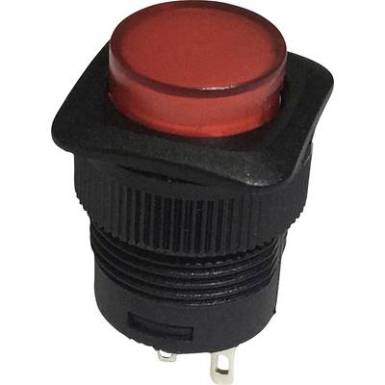 Nyomógomb 250 V/AC 1.5 A 1 x KI/(BE) TRU COMPONENTS TC-R13-508A-05RT Nyomó Nyomógomb 250 V/AC 1.5 A 1 x KI/(BE) TRU COMPONENTS TC-R13-508A-05RT Nyomó