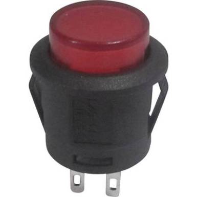 Nyomógomb 250 V/AC 1.5 A 1 x KI/(BE) TRU COMPONENTS TC-R13-523AL-05RT Nyomó Nyomógomb 250 V/AC 1.5 A 1 x KI/(BE) TRU COMPONENTS TC-R13-523AL-05RT Nyomó