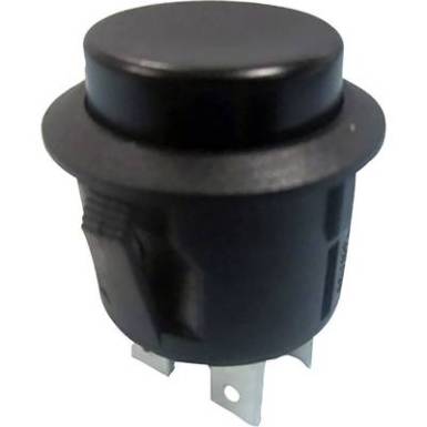 Kapcsoló 250 V/AC 6 A 2 x BE/KI TRU COMPONENTS TC-R13-527B-02BK Reteszelő Kapcsoló 250 V/AC 6 A 2 x BE/KI TRU COMPONENTS TC-R13-527B-02BK Reteszelő
