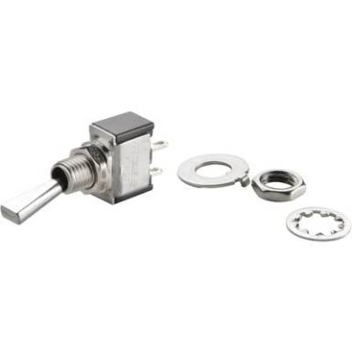 Karos billenőkapcsoló 250 V/AC 3 A 1 x KI/BE TRU COMPONENTS TC-TA101F1 Reteszelő Karos billenőkapcsoló 250 V/AC 3 A 1 x KI/BE TRU COMPONENTS TC-TA101F1 Reteszelő