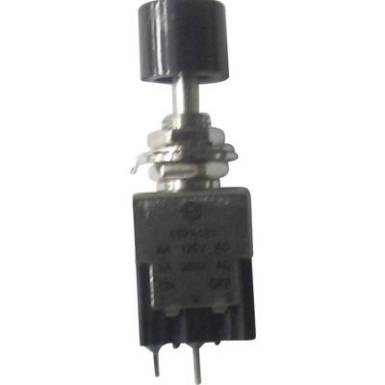 Kapcsoló 250 V/AC 3 A 1 x BE/KI TRU COMPONENTS TC-PA101A1BK Reteszelő Kapcsoló 250 V/AC 3 A 1 x BE/KI TRU COMPONENTS TC-PA101A1BK Reteszelő