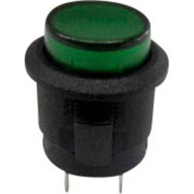 Nyomógomb 250 V/AC 1.5 A 1 x KI/(BE) TRU COMPONENTS TC-R13-523AL-05GN Nyomó Nyomógomb 250 V/AC 1.5 A 1 x KI/(BE) TRU COMPONENTS TC-R13-523AL-05GN Nyomó