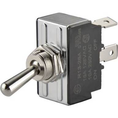 Karos billenőkapcsol&oacute; 250 V/AC 10 A 1 x KI/BE TRU COMPONENTS TC-R13-28A-01 Reteszelő
