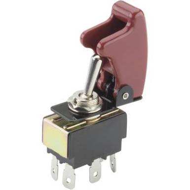 Karos billenőkapcsoló 250 V/AC 10 A 2 x BE/BE TRU COMPONENTS TC-R13-28B-01/R17-10 Reteszelő Karos billenőkapcsoló 250 V/AC 10 A 2 x BE/BE TRU COMPONENTS TC-R13-28B-01/R17-10 Reteszelő