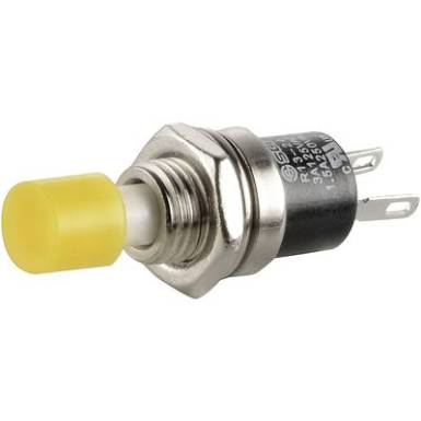 Nyomógomb 250 V/AC 1.5 A 1 x KI/(BE) TRU COMPONENTS TC-R13-24A1-05 YE Nyomó Nyomógomb 250 V/AC 1.5 A 1 x KI/(BE) TRU COMPONENTS TC-R13-24A1-05 YE Nyomó