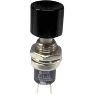 Nyom&oacute;gomb 250 V/AC 1.5 A 1 x KI/(BE) TRU COMPONENTS TC-R13-24A2-05 BK Nyom&oacute;