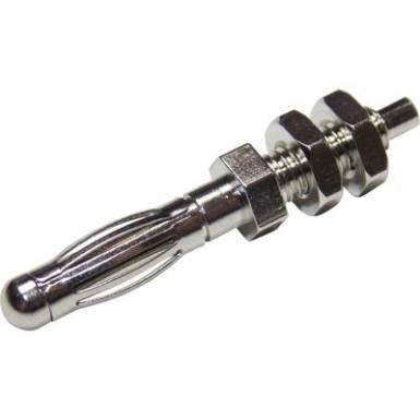 Ban&aacute;ndug&oacute; Dug&oacute;, egyenes Tű &aacute;tm&eacute;rő: 4 mm Ez&uuml;st TRU COMPONENTS TC-R8-B2H