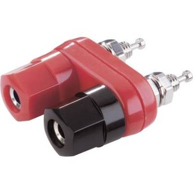 Laborcsatlakozó piros/fekete 10 A, Tru Components Laborcsatlakozó piros/fekete 10 A, Tru Components