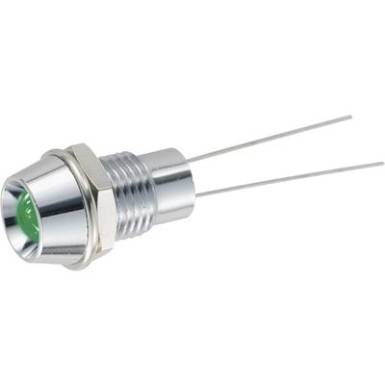 LED-es jelzőlámpa Zöld 1.9 V 20 mA TRU COMPONENTS LED-es jelzőlámpa Zöld 1.9 V 20 mA TRU COMPONENTS