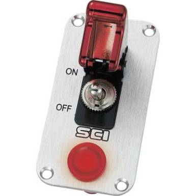 G&eacute;pj&aacute;rmű kezelőpanel 12 V/DC 20 A 1 x KI/BE Reteszelő TRU COMPONENTS TC-R18-P1A