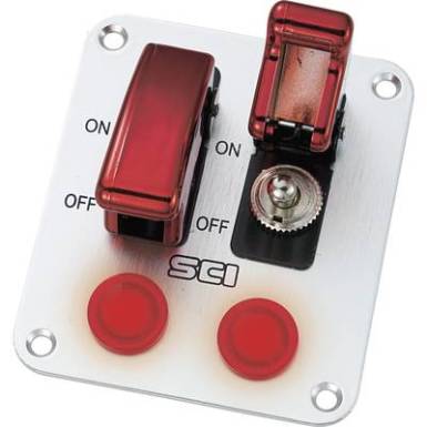 Gépjármű kezelőpanel 12 V/DC 20 A 1 x KI/BE Reteszelő TRU COMPONENTS TC-R18-P2A Gépjármű kezelőpanel 12 V/DC 20 A 1 x KI/BE Reteszelő TRU COMPONENTS TC-R18-P2A