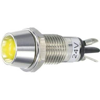 LED-es jelzőlámpa 5 mm R9-115L sárga 24 VDC TC LED-es jelzőlámpa 5 mm R9-115L sárga 24 VDC TC