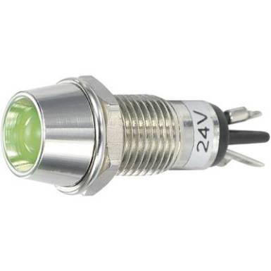 LED-es jelzőlámpa 5 mm R9-115L zöld 24 VDC TC LED-es jelzőlámpa 5 mm R9-115L zöld 24 VDC TC