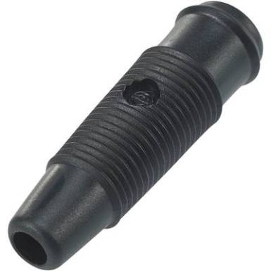 Banándugó lengő alj, egyenes Tű átmérő: 4 mm Fekete TRU COMPONENTS TC-R8-107 Banándugó lengő alj, egyenes Tű átmérő: 4 mm Fekete TRU COMPONENTS TC-R8-107