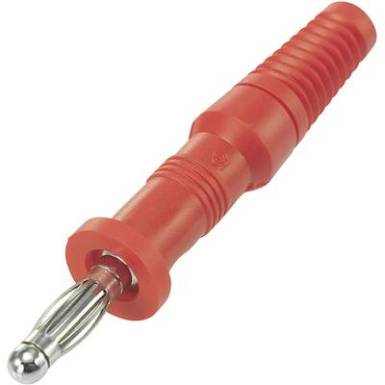 Banándugó, egyenes Tű átmérő: 4 mm Piros TRU COMPONENTS TC-R8-20A Banándugó, egyenes Tű átmérő: 4 mm Piros TRU COMPONENTS TC-R8-20A