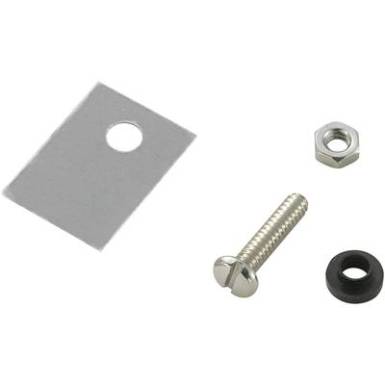 Szerelési anyag készlet félvezető felerősítésre (H x Sz) 18 mm x 13 mm Alkalmas TO-220 TRU COMPONENTS 1 készlet Szerelési anyag készlet félvezető felerősítésre (H x Sz) 18 mm x 13 mm Alkalmas TO-220 TRU COMPONENTS 1 készlet