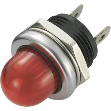 LED-es jelzől&aacute;mpa R9-105L1-02-WRR4 piros 12V TC