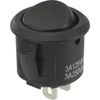 Billenőkapcsoló 250 V/AC 3 A 1 x KI/BE TRU COMPONENTS TC-R13-297A-05 Reteszelő Billenőkapcsoló 250 V/AC 3 A 1 x KI/BE TRU COMPONENTS TC-R13-297A-05 Reteszelő