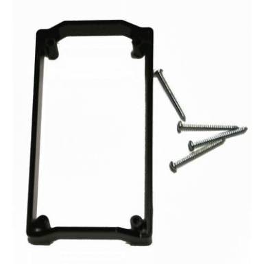Köztes gyűrű 15 mm, fekete, Tru Components Köztes gyűrű 15 mm, fekete, Tru Components