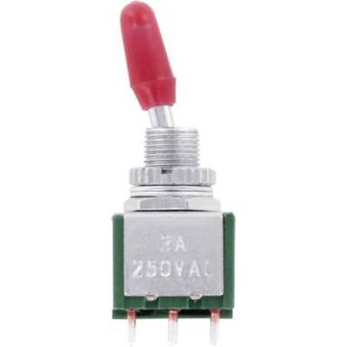 Karos billenőkapcsol&oacute; 125 V/AC 2 x BE/BE TRU COMPONENTS TC-MK225 Reteszelő