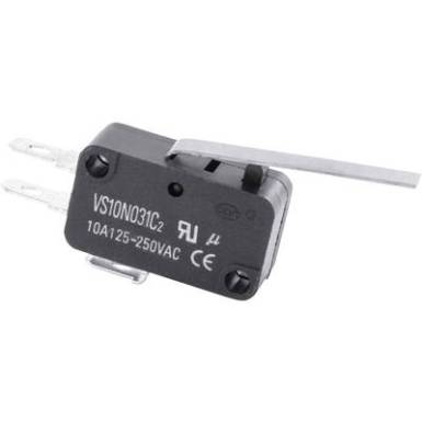 Mikrokapcsoló 10 A TRU COMPONENTS TC-MS23 Nyomó Mikrokapcsoló 10 A TRU COMPONENTS TC-MS23 Nyomó