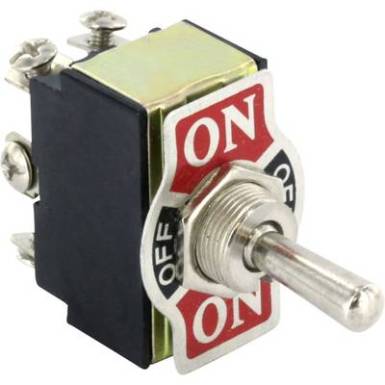 Karos billenőkapcsoló 125 V/AC 10 A 1 x BE/KI/BE TRU COMPONENTS TC-GT143 Reteszelő/0/reteszelő Karos billenőkapcsoló 125 V/AC 10 A 1 x BE/KI/BE TRU COMPONENTS TC-GT143 Reteszelő/0/reteszelő