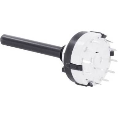 Forgó kapcsoló 0.35 A Kapcsolási pozíciók 6 3 x 60 ° TRU COMPONENTS TC-DS2X6P Forgó kapcsoló 0.35 A Kapcsolási pozíciók 6 3 x 60 ° TRU COMPONENTS TC-DS2X6P