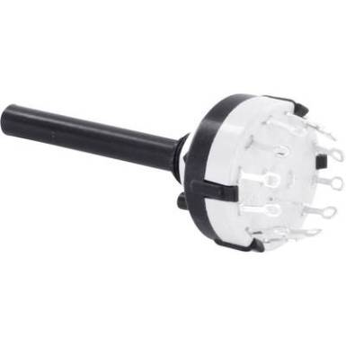 Forgó kapcsoló 0.35 A Kapcsolási pozíciók 3 3 x 30 ° TRU COMPONENTS TC-DS4X3P Forgó kapcsoló 0.35 A Kapcsolási pozíciók 3 3 x 30 ° TRU COMPONENTS TC-DS4X3P
