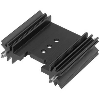 Hűtőborda 7 K/W 38,1 x 45 x 12,7 mm TO-218 TO-220 TOP-3 SOT-32, Tru Components TC-KK409385 Hűtőborda 7 K/W 38,1 x 45 x 12,7 mm TO-218 TO-220 TOP-3 SOT-32, Tru Components TC-KK409385
