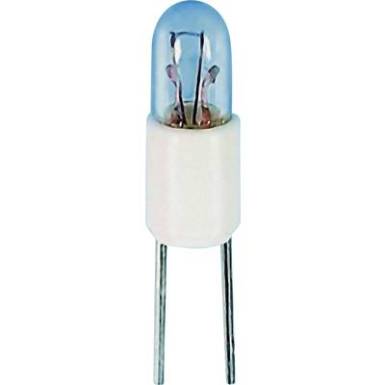 Mikro izzó T1 BIPIN 2,54 18V 26 mA, Tru Components Mikro izzó T1 BIPIN 2,54 18V 26 mA, Tru Components