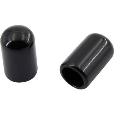 PVC zárósapka 100 db, fekete, TRU COMPONENTS TC-EP-0612203 PVC zárósapka 100 db, fekete, TRU COMPONENTS TC-EP-0612203