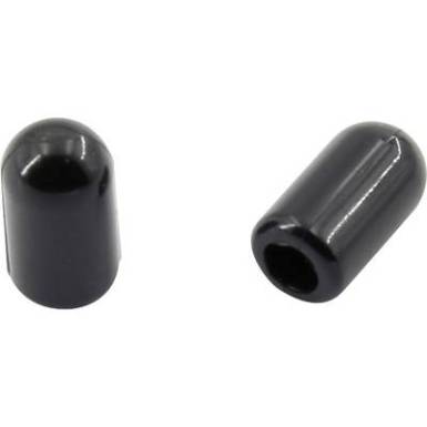 PVC zárósapka 100 db, fekete, TRU COMPONENTS TC-EP-0308203 PVC zárósapka 100 db, fekete, TRU COMPONENTS TC-EP-0308203